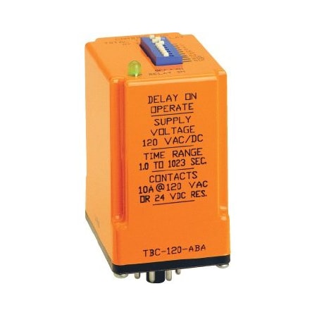 Diversified TBC Series On-Delay DIP Switch TDR TBC-120-A-B-A
